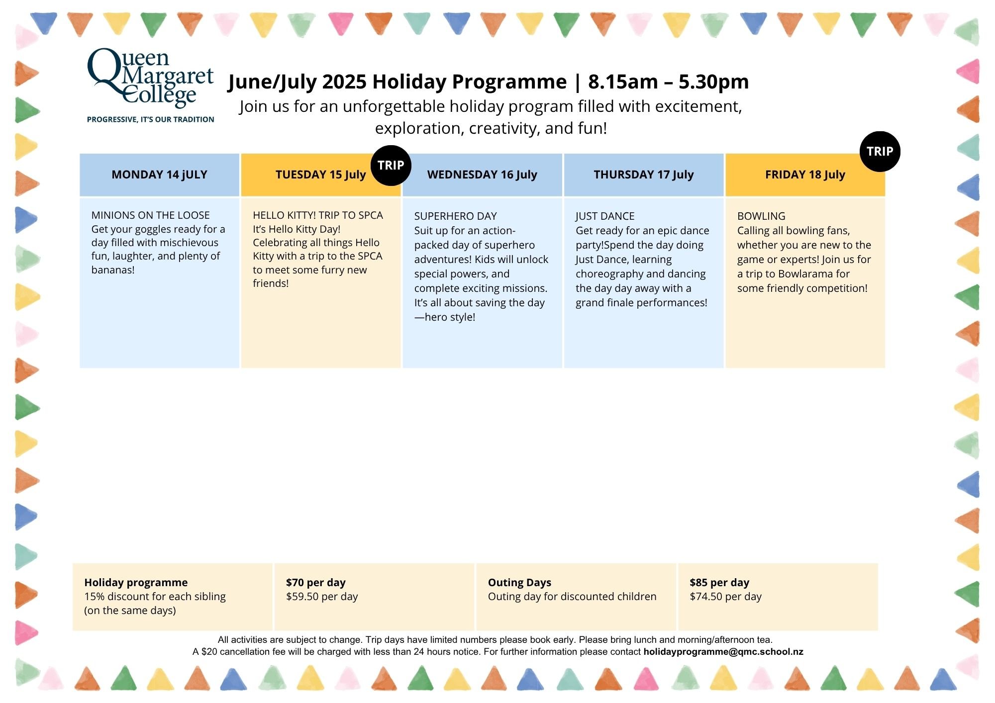 APRIL HOLIDAY PROGRAMME (3)