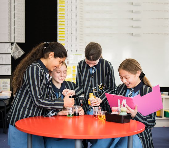 Junior school year 6 red table