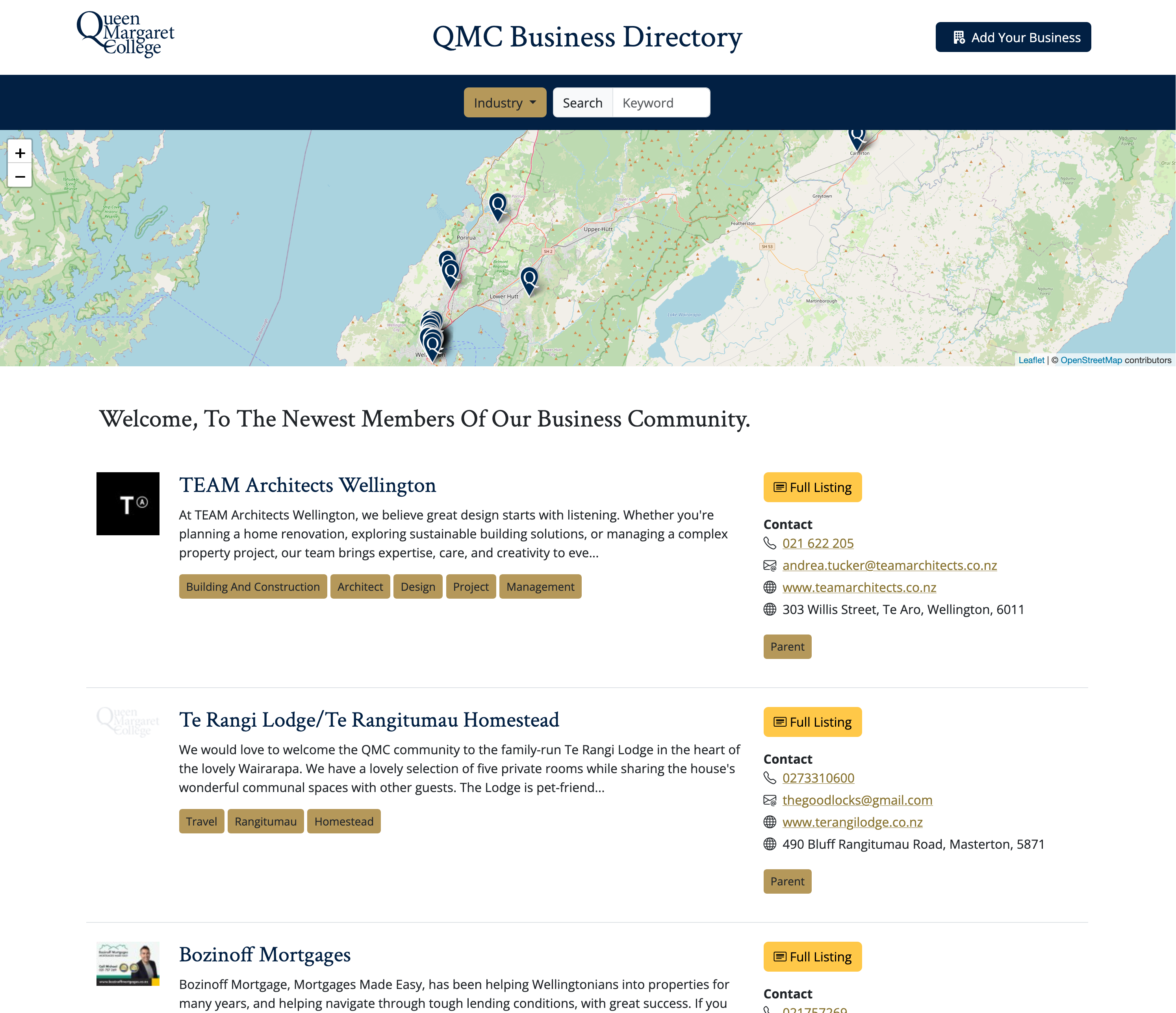 queen-margaret-college-business-directory-mockup